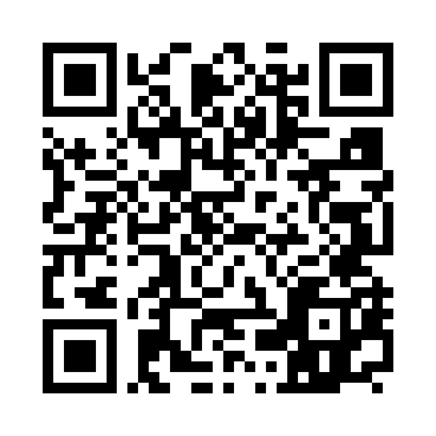 QR code for the Mattie and Pearl website
